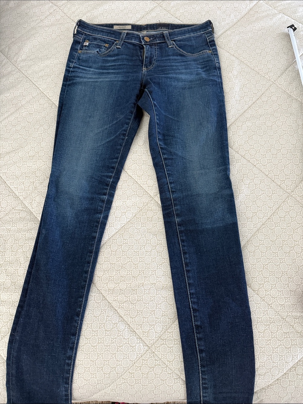 AG Adriano Goldschmied Dark Blue Skinny Jeans